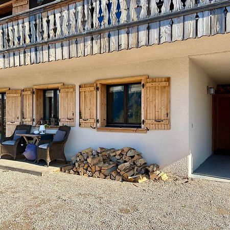 L'Ours Blanc Lodge Le Biot 외부 사진