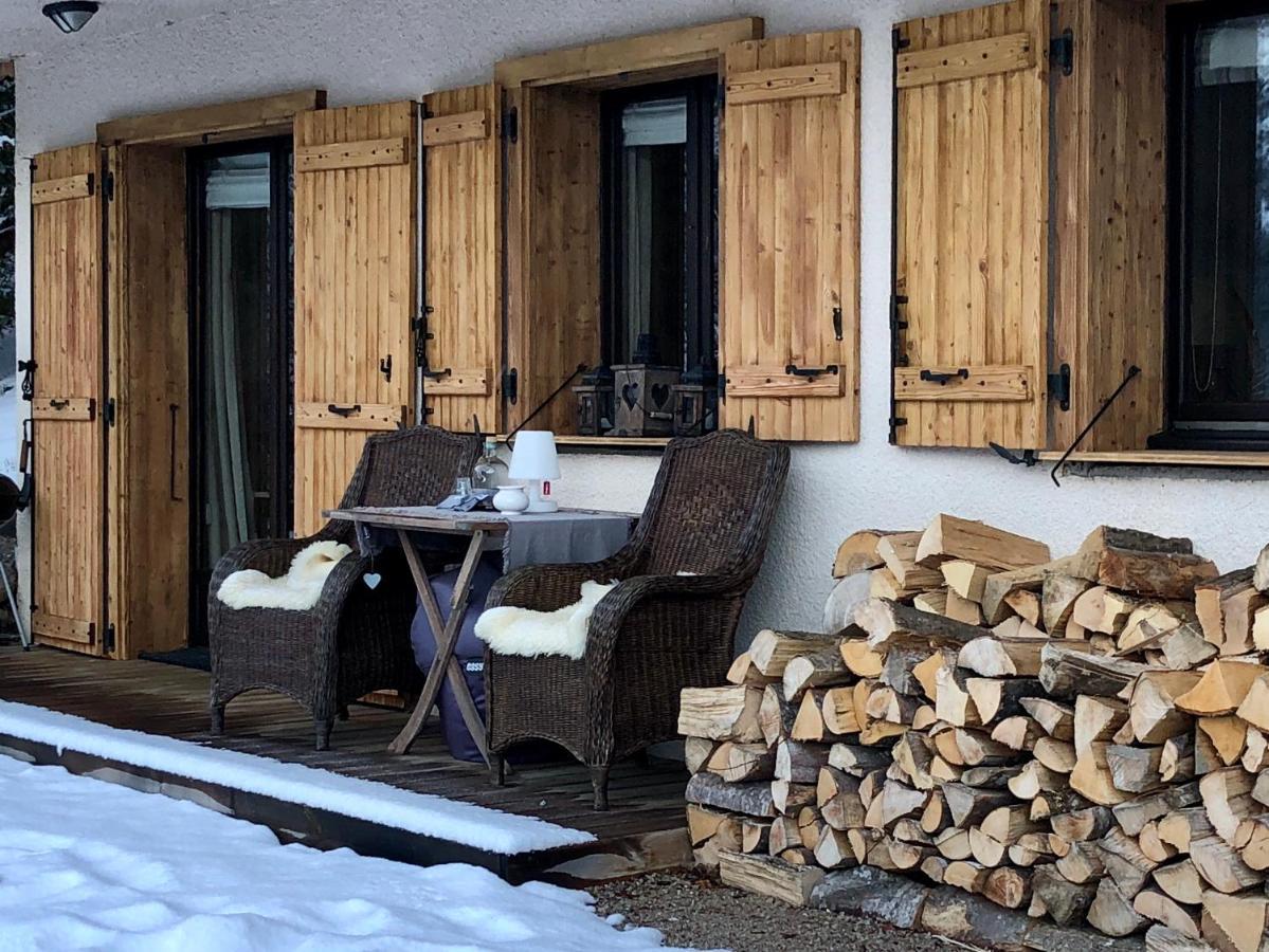 L'Ours Blanc Lodge Le Biot 외부 사진
