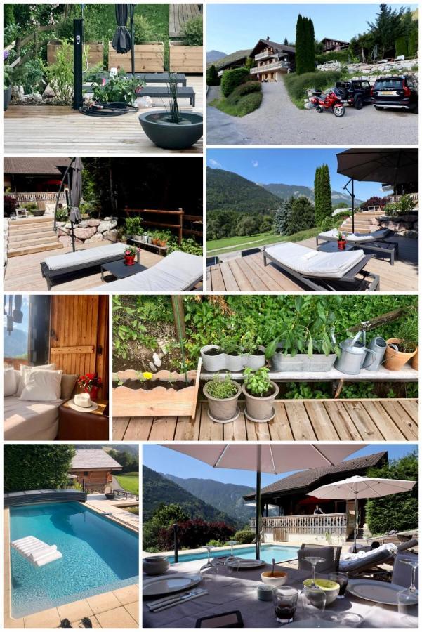 L'Ours Blanc Lodge Le Biot 외부 사진