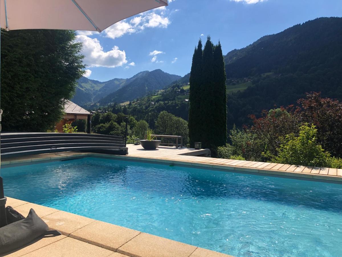 L'Ours Blanc Lodge Le Biot 외부 사진