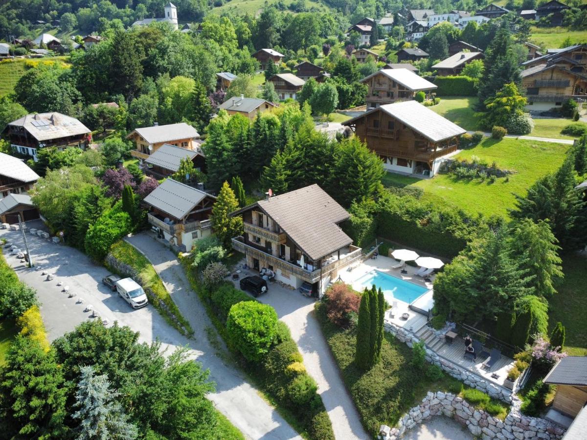 L'Ours Blanc Lodge Le Biot 외부 사진