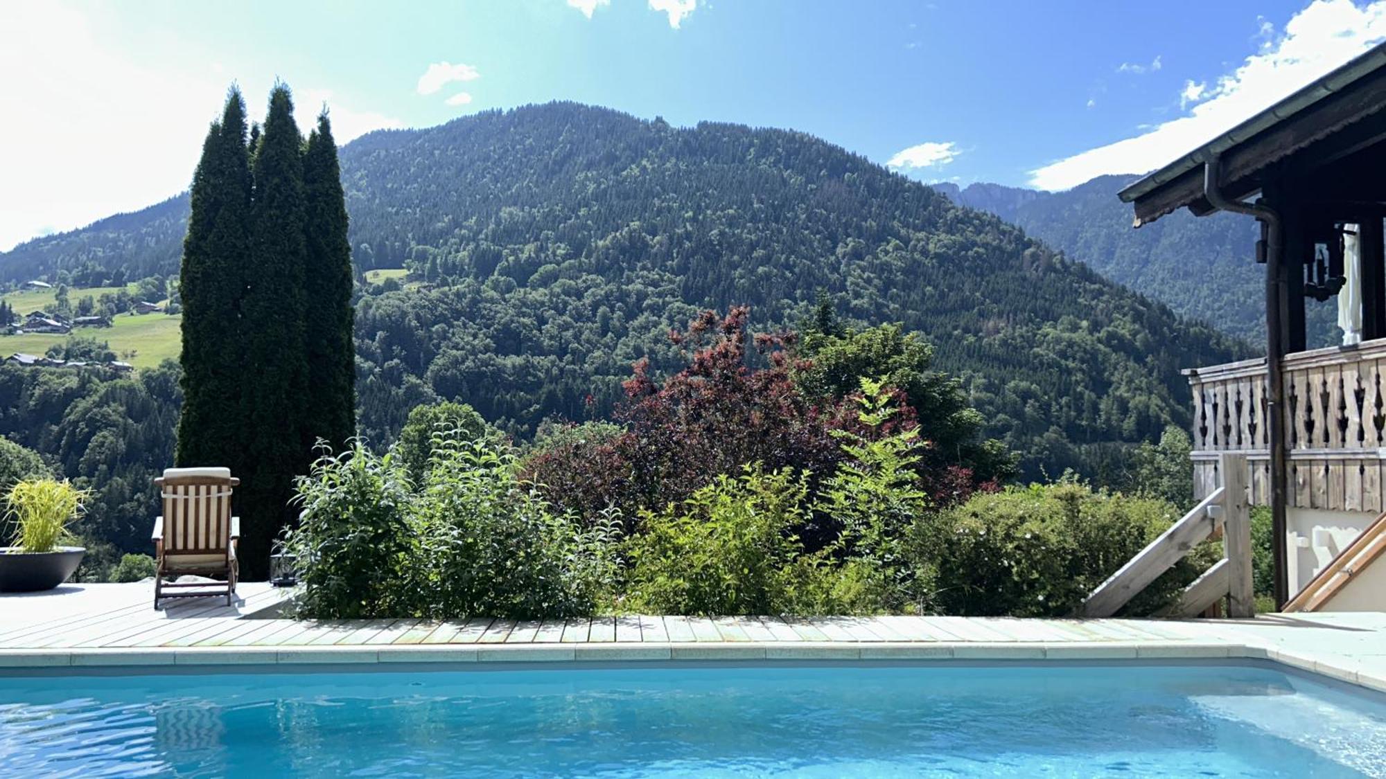 L'Ours Blanc Lodge Le Biot 외부 사진