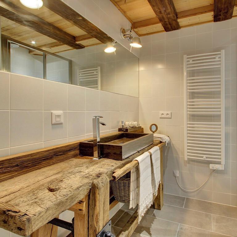 L'Ours Blanc Lodge Le Biot 외부 사진