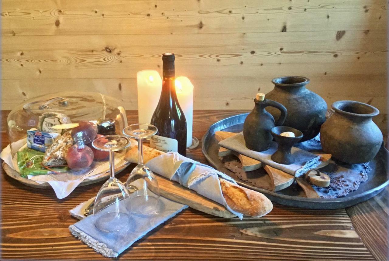 L'Ours Blanc Lodge Le Biot 외부 사진